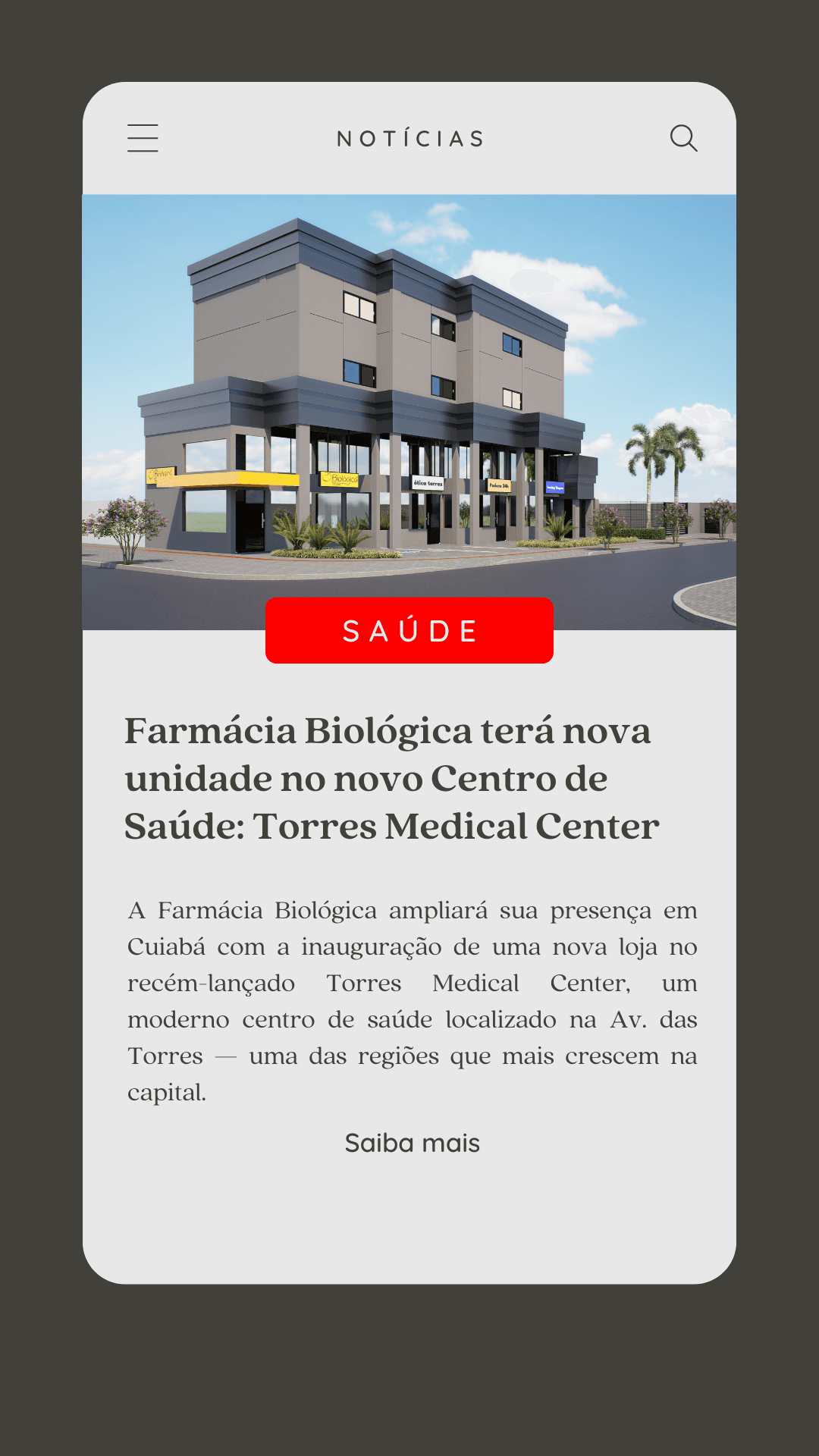 Farmácia Biológica inaugura nova unidade