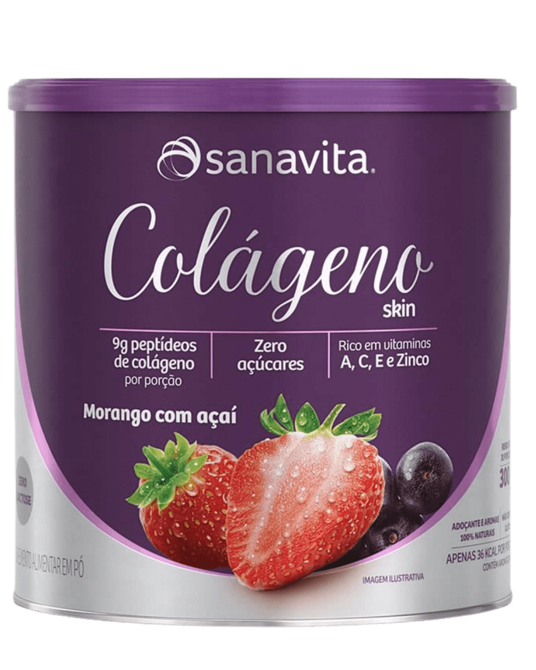 Imagem do Colágeno Morango E Açaí